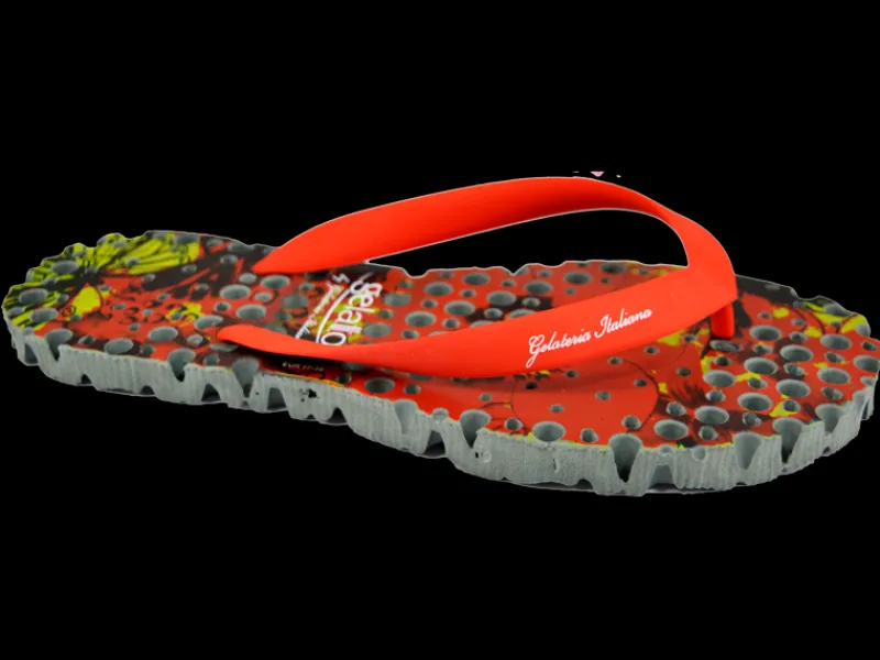 Store Gelattto MERINGA FLOWER REDGREY RED/GREY